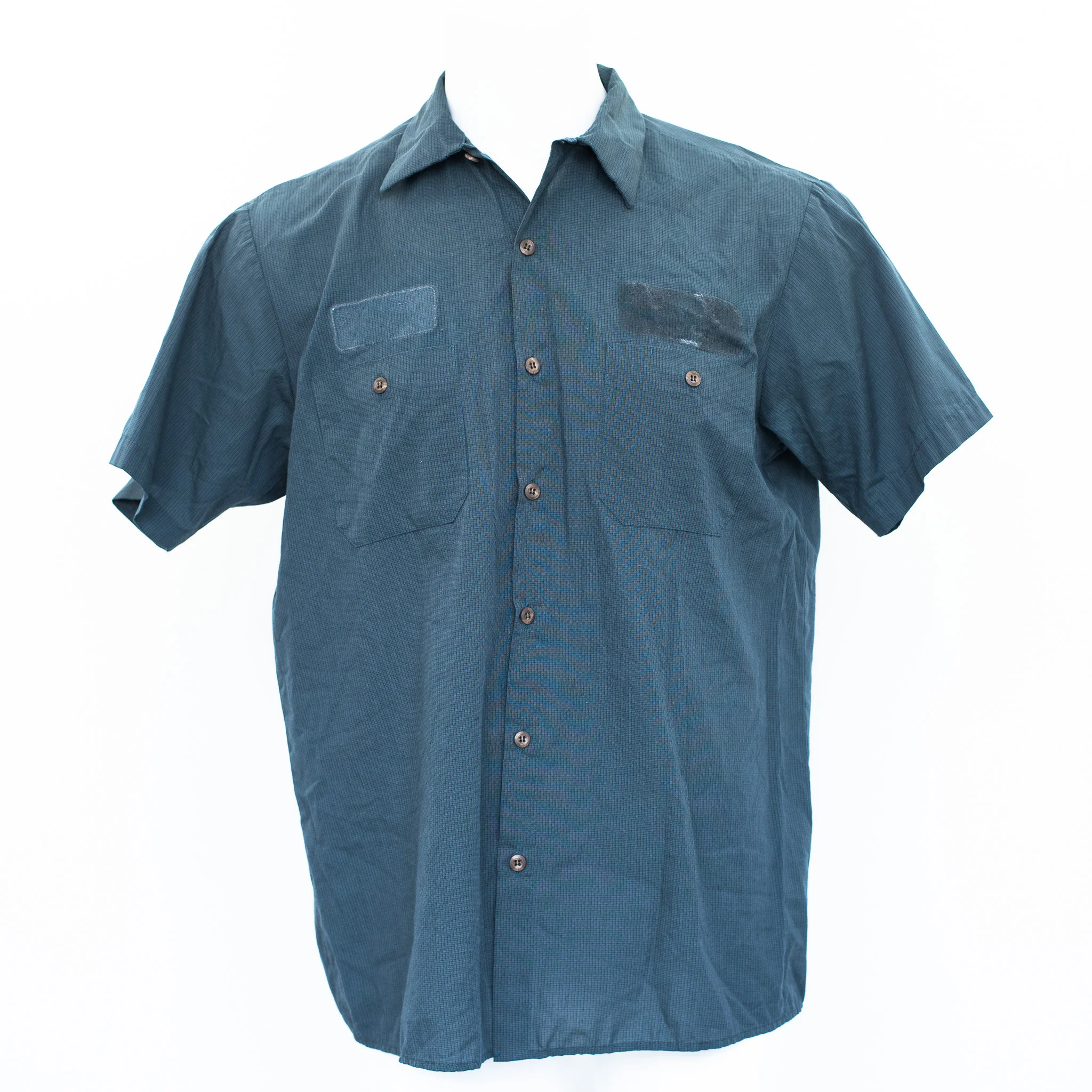 Used Standard MicroCheck Work Shirt - Short Sleeve - Image 4