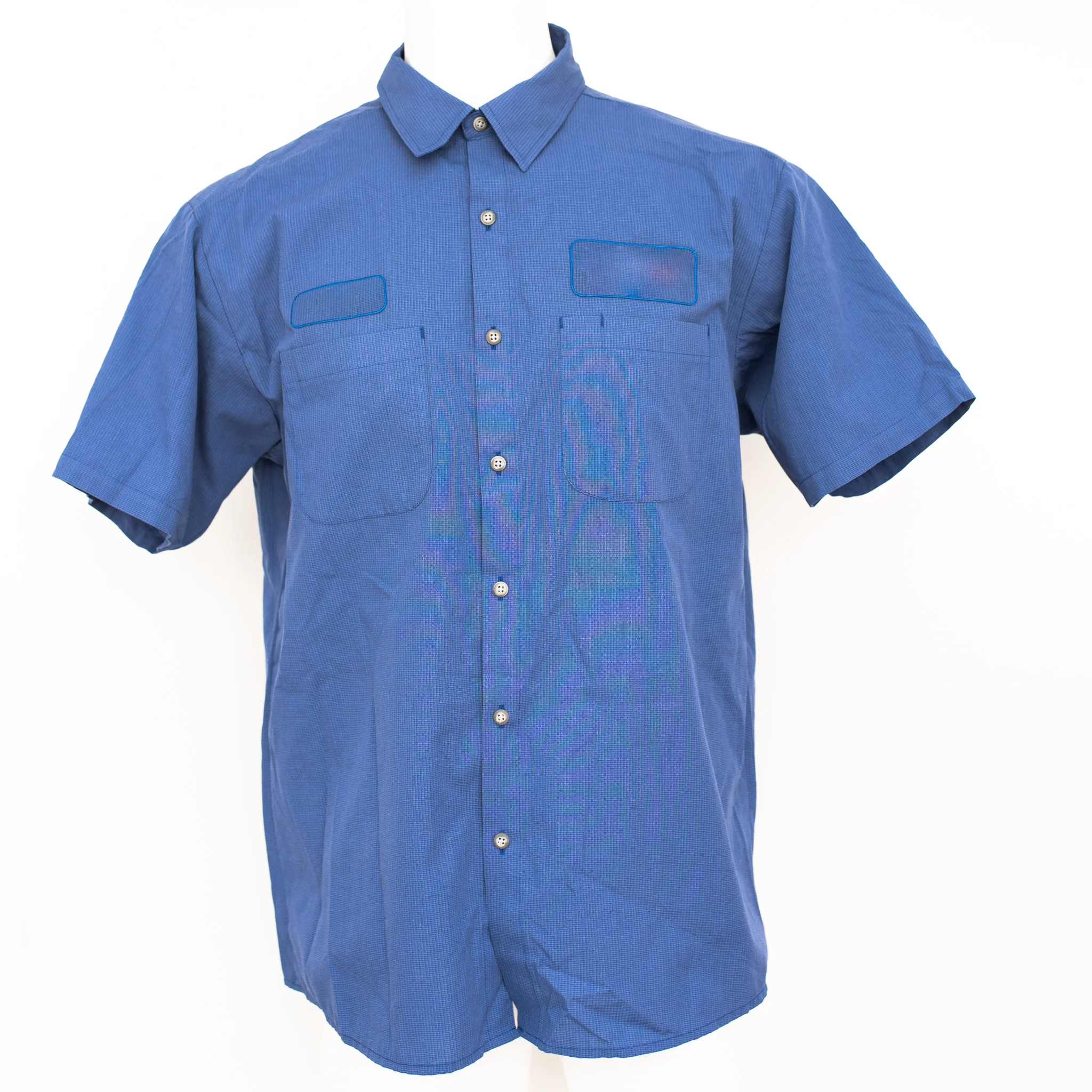 Used Standard MicroCheck Work Shirt - Short Sleeve - Image 9