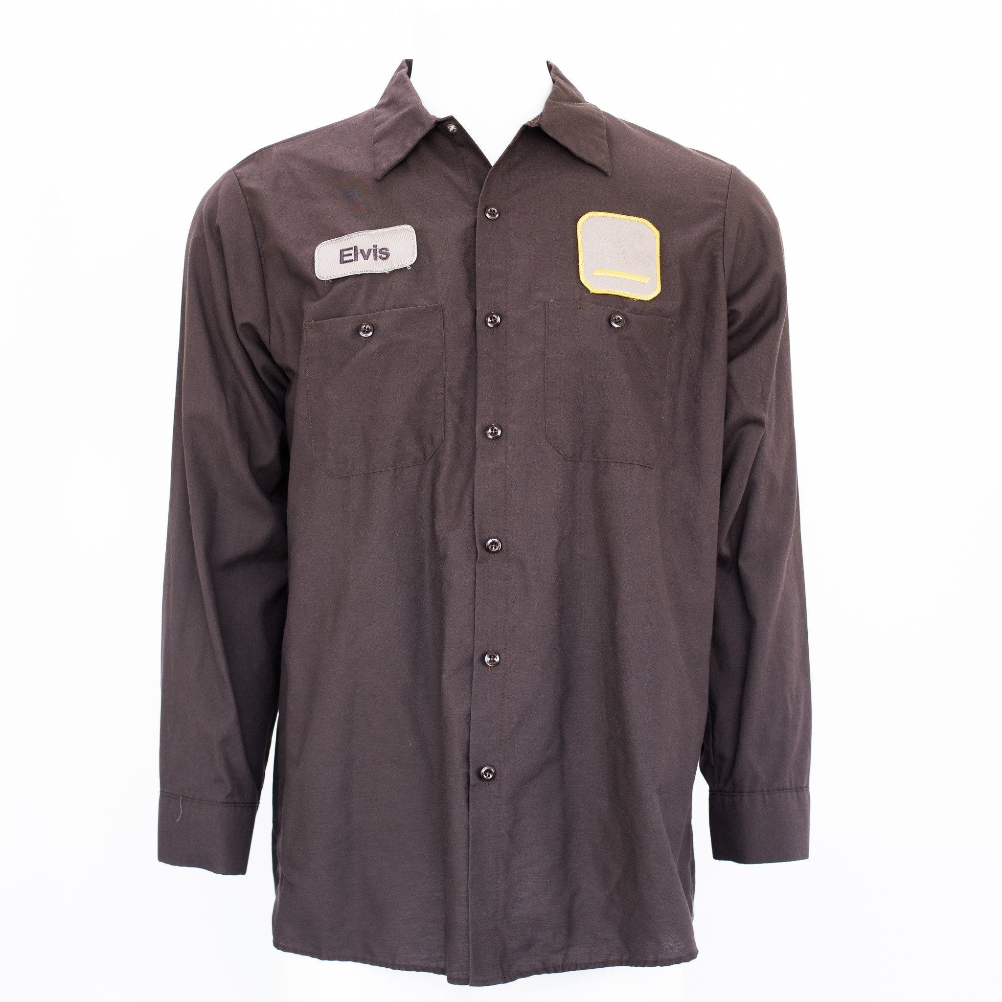 Used Standard Solid Color Work Shirt - Long Sleeve - Image 4