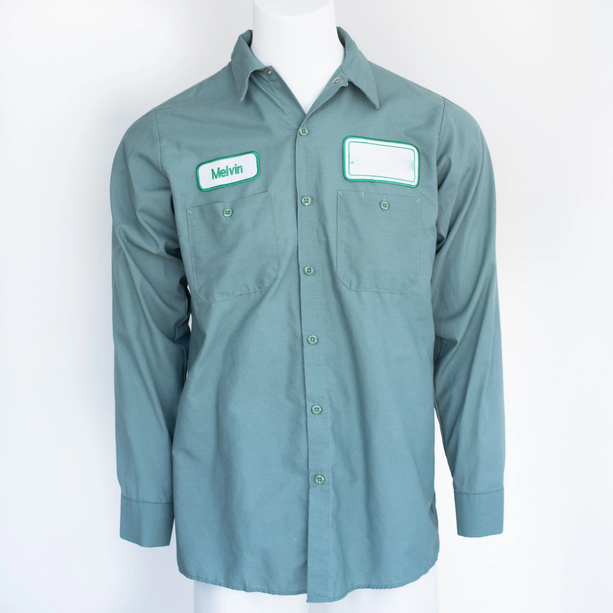 Used Standard Solid Color Work Shirt - Long Sleeve - Image 8
