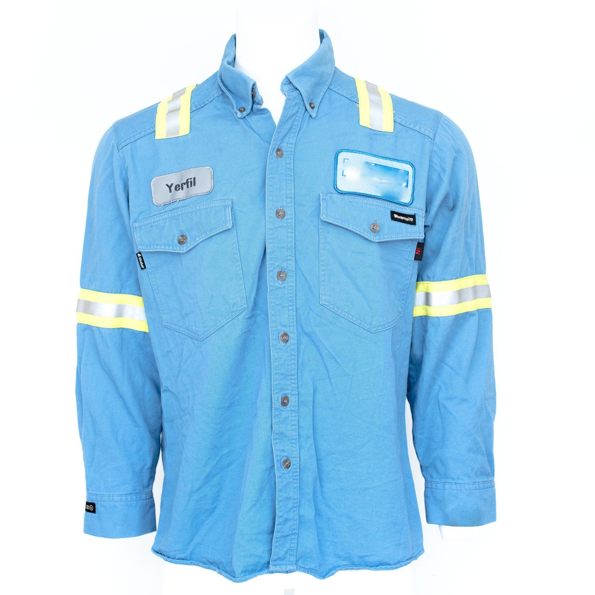 Used B-Grade Flame Resistant Hi-Visibility Shirt -Mixed Colors