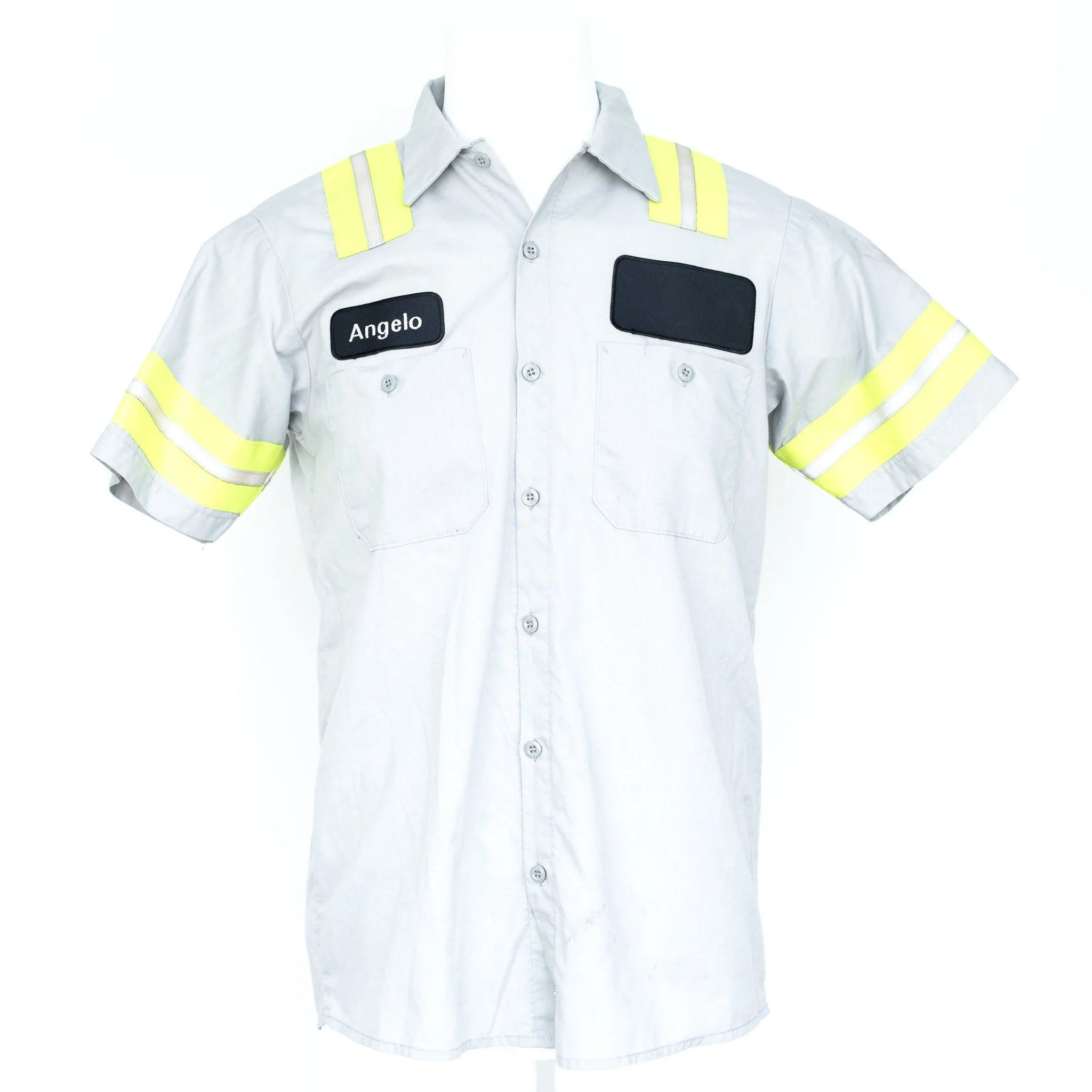 Used B-Grade Hi-Visibility Work Shirt Short Sleeve - Mixed Colors - Image 2