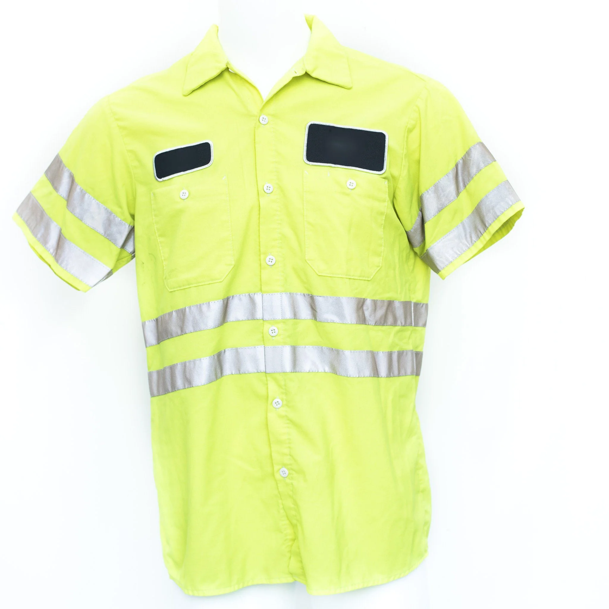 Used B-Grade Hi-Visibility Work Shirt Short Sleeve - Mixed Colors - Image 3