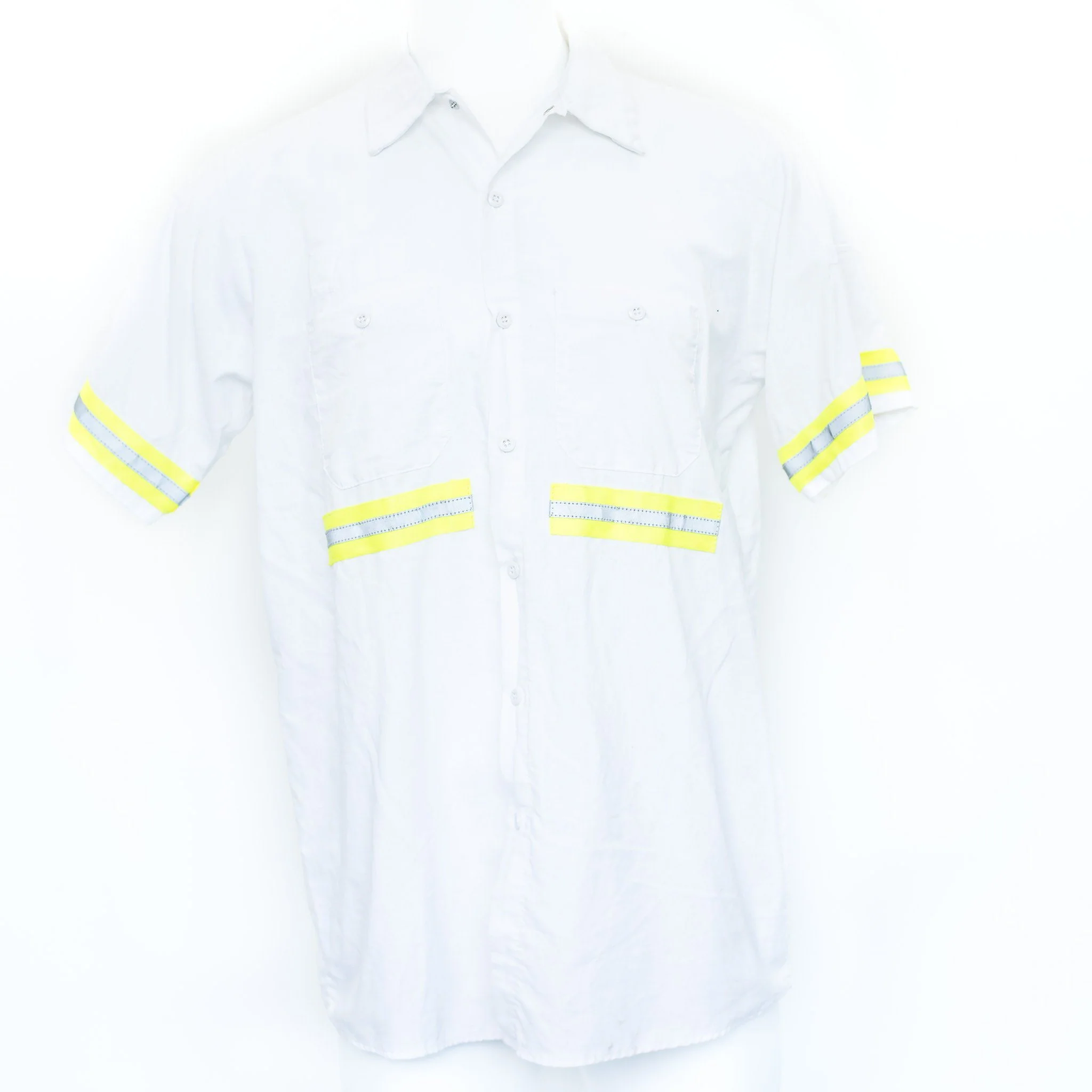 Used B-Grade Hi-Visibility Work Shirt Short Sleeve - Mixed Colors - Image 4