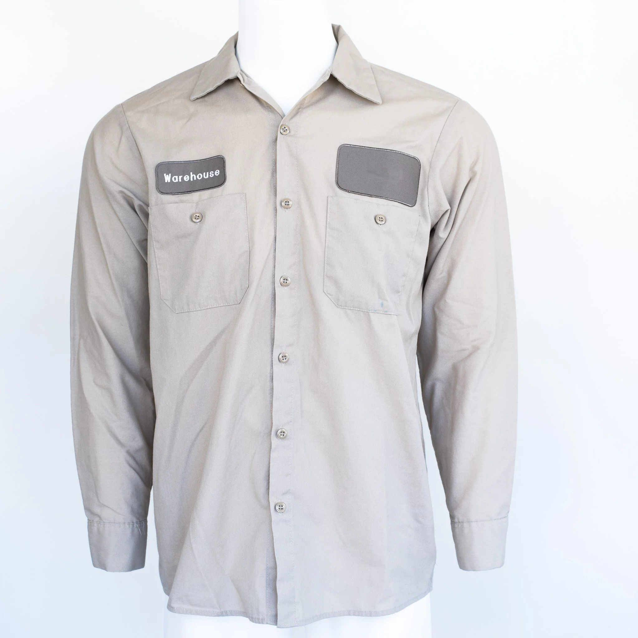Used B-Grade Standard Solid Color Work Shirt Long Sleeve - Mixed Colors - Image 10