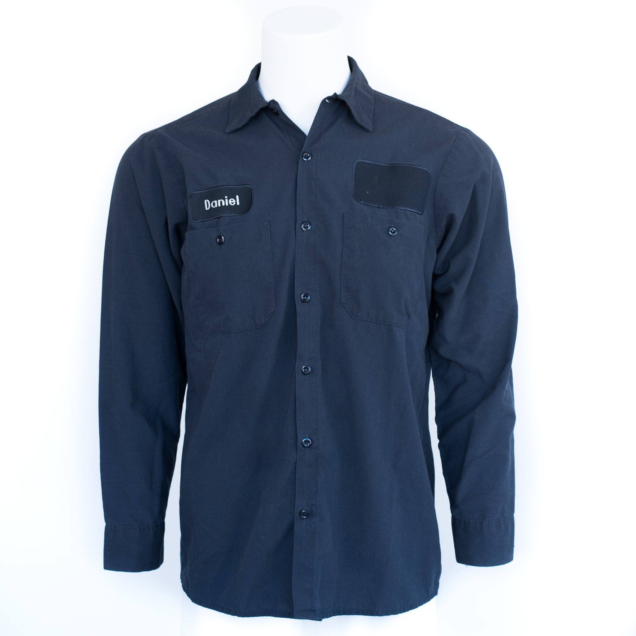 Used B-Grade Standard Solid Color Work Shirt Long Sleeve - Mixed Colors - Image 7