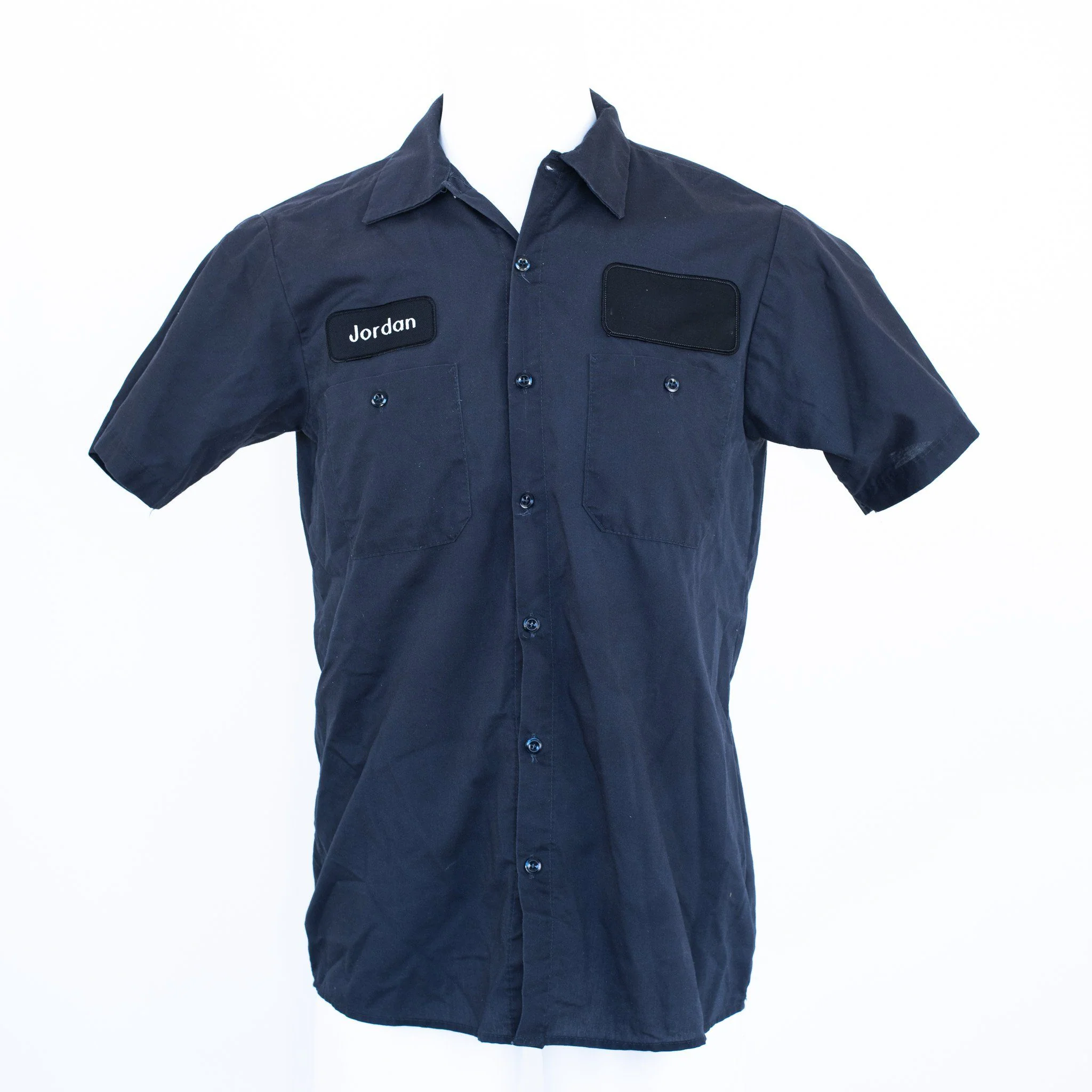 Used B-Grade Standard Solid Color Work Shirt Short Sleeve - Mixed Colors - Image 8