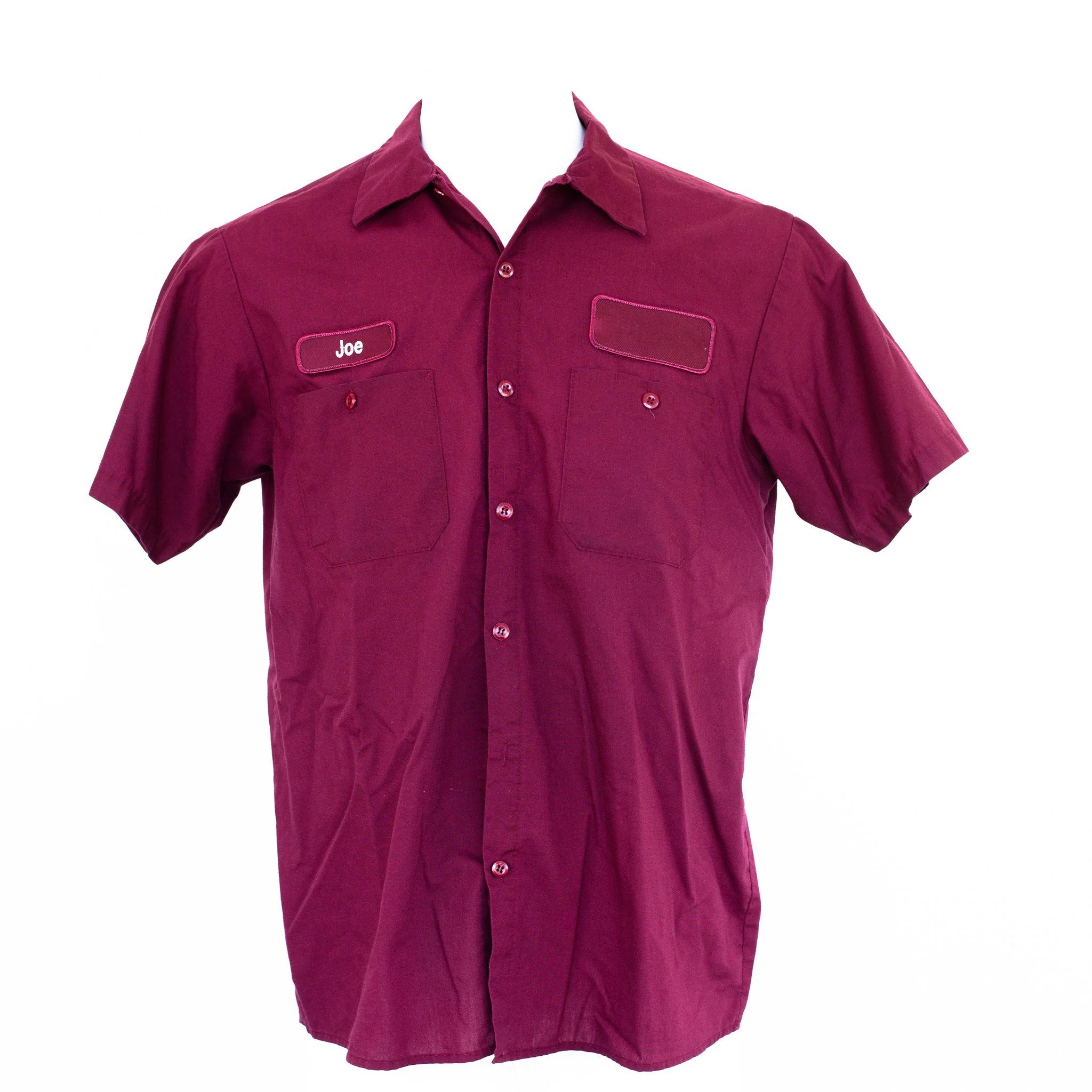 Used B-Grade Standard Solid Color Work Shirt Short Sleeve - Mixed Colors - Image 9
